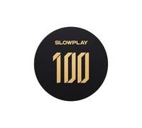 SLOWPLAY Confezione di Fiches da Poker in Ceramica Godel, Fiches da Poker in Ceramica di Grado Casinò da 10 Grammi per Texas Hold'em, Set da 50 di Fiches Professionali da 39 mm con Valore 100