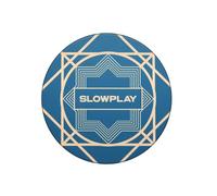 SLOWPLAY Nash, fiches da poker in ceramica di grado casinò, 10 grammi, per Texas Hold'em, chip professionali da 39 mm, confezione da 50 (verde)