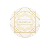 SLOWPLAY Nash, fiches da poker in ceramica di grado casinò, 10 grammi, per Texas Hold'em, chip professionali da 39 mm, confezione da 50 (bianco)