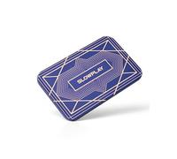 SLOWPLAY Placche Fiches Rettangolari da Poker, Confezione da 10 Pezzi, Placche Professionali in Stile Europeo Senza Denominazione, Ceramica Composita da 34 Grammi (Blu)
