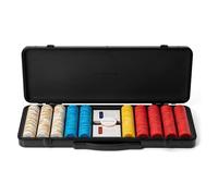 SLOWPLAY Set poker in argilla Godel, fiches 14 g/40 mm, Texas Hold’em