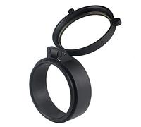 SLOYCA 1pc 30mm-69mm Caccia Trasparente Portata del Fucile Copriobiettivo Tattico Sight Flip Up Rapido Tappo di Protezione della Molla Obiettivo Lente Coperchio (Color : 44mm)