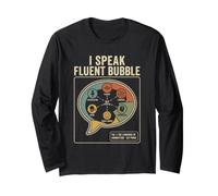 SLP Fluent Bubble Linguaggio Patologo Terapista Maglia a Manica