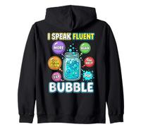 SLP Logopedia Funny I Speak Bubble Patologo Felpa con Cappuccio