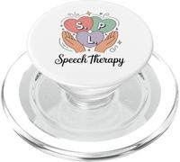 SLP Logopedia Mani Cuori Linguaggio Discorso Patologo PopSockets PopGrip per MagSafe