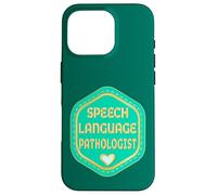 SLP Logopedista Terapia del Linguaggio Terapia Vocale Custodia per iPhone 16 Pro