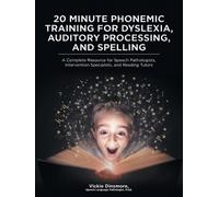 Slp M Ed Dinsmo 20 Minute Phonemic Training for Dyslexia, Auditory P (Tascabile)