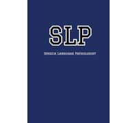 SLP notebook: Minimalist Lined Journal for Speech-Language Pathologists | Professional Gift for SLPs