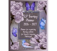 SLP Therapy Planner 2026-2027: Track and organize speech and language pathologist therapy sessions
