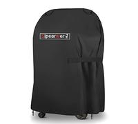 Slpearwer Telo di copertura per barbecue Oxford 420D resistente alle intemperie, impermeabile, antivento, resistente ai raggi UV, antistrappo, con manico e fiocco, per Weber