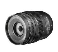 SLR Magic Cine II - Obiettivo 1:1,4 per Micro quattro terzi (messa a fuoco manuale, per sensore APS-C, diametro filtro 52 mm, IF, corona dentata, coperchio di protezione incluso