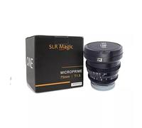 SLR Magic MicroPrime Cine 75 mm T1.5 Full Frame Lens per fotocamera S0NY-E Mount