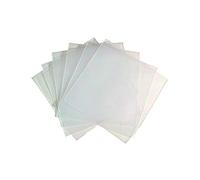 SLS SHOP 500 Bustine per CD E Dvd Trasparenti in Plastica PVC con Aletta di Chiusura