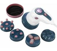 SLS SHOP Massaggiatore Anticellulite Donna 4 In 1, Massaggio A Raggi Infrarossi, Tripla Azione Circolare, Tonificante E Rassodante, Potenza Regolabile, 25 W