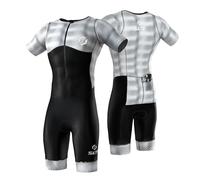 SLS3 Tuta da Triathlon da Uomo, con Maniche aerodinamiche, Triathlon PRO FX, da Uomo