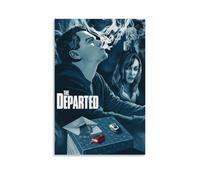 SLSCSXYP Poster su tela, motivo: The Departed Classic, serie TV e film vintage, decorazione artistica da parete, per camera da letto, 20 x 30 cm, senza cornice