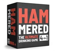 SLSK Games Hammered - The Ultimate Drinking Game - Drinking Game with 100 Cards - Drinking Game - Card Game - Party Game for Adults - from 18 Years Old - English Version