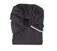 SLUB-NOI-TU Sling cotone biologico tinta unita, Nero , 8.00