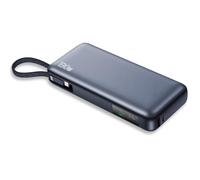 SLuB Power Bank 26800mAh Ricarica Rapida Tripla | Uscita PD 100W Stabile Design Ultra Sottile e Leggero | Portabilità Perfetta Compatibilità Completa per iOS/Android/Windows（Nero）