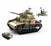 Sluban Army carro armato medio italiano 2in1 set di costruzione