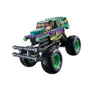Sluban auto a retrocarica Bigfoot verde-viola