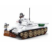 Sluban Blocchi di bloccaggio WWII - Carro armato di peso medio sovietico (518 pezzi)
