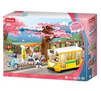 Sluban Blocchi di Fissaggio M38-B1018 Happy Diary-Downtown Tram, 347 Pezzi