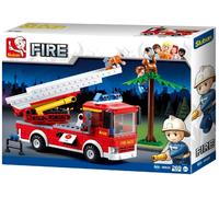 Sluban camion dei pompieri con scala - set di costruzione 265 pezzi