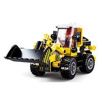 Sluban Model Bricks Town Construction Dozer Aratro 200 pezzi Età 6+ e oltre