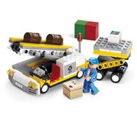 Sluban M38-B0369 Costruzioni Aviation Aircraft Cargo Loader, Colore Colorato, Small, SlubanM38-B0369