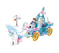 Sluban fate dell’inverno - carrozza con unicorno magico