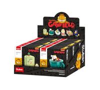 Sluban Garfield - Scatola espositiva, 6 scene da costruire, statuette Garfield a tema Nickelodeon, plastica ABS