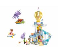 Sluban Girls Dream M38-B1174 - Set da gioco a tema, 404 pezzi, faro con scivolo d'acqua, 34 cm, 6-12 anni