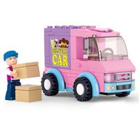 Sluban Girls Dream Town furgoncino del gelato - set di costruzione