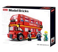 Sluban London Doppeldeckerbus M38-B0708 Bus, Colore Multi Colou, m