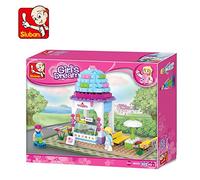 Sluban M38-B0525 - modulare - Ragazze Sogno - Ice Cream chiosco con pa