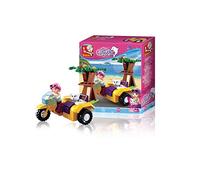 Sluban M38-B0600C - Moto con Sidecar, multicolore