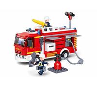 Giocattoli bambino bimbo giochi compatibili costruzioni sluban camion pompieri