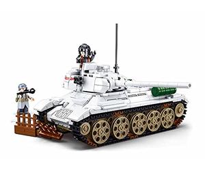 Sluban M38-B0978 Army, Battle Of Budapest, T-34/85 Medio Carro Armato 518 Pezzi