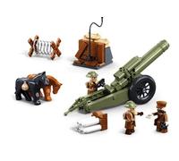 Sluban M38-B1295 ARMY WWI - A7Vs Tank Offensive action 506pcs
