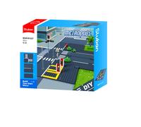 Sluban Metropolis strada set di costruzione base