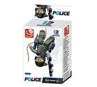 Sluban- Minifigure della Polizia, M38-B0586B, Multicolore