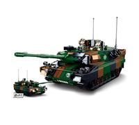 Sluban Model Bricks carro armato da battaglia tedesco Leopard 2A5 set di costruzione