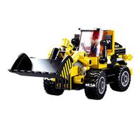 Sluban Model Bricks Town Construction Dozer Aratro 200 pezzi Età 6+ e oltre