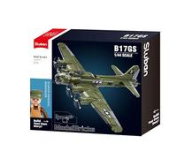 Sluban ModelBricks B17GS Bombardier Flying Fortress, scala 1/44, 1270 pezzi, per bambini dai 6 ai 12 anni