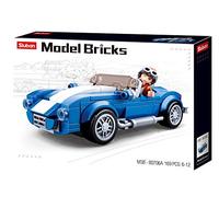 Sluban- Modello Bricks-Cobra Gt40 Car(169 Pezzi), Multicolore, Taglia Unica, M38-B0706A