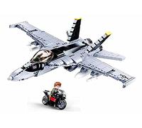 Sluban- Modello mattoncini - F/A - 18E Super Bumblebee, Multicolore, M38-B0928