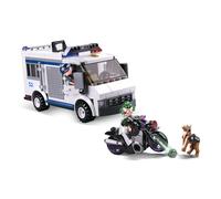 Sluban polizia - furgone carcerario e fuga in moto