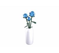 SLUBAN rose blu in vaso - set di costruzione con mattoncini
