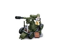 Sluban Sluban SL07124, WWII - Mini Set di Pistole (77 Pezzi) [M38-B0678C], Set da Gioco, mattoncini con Morsetto, Soldati, con Personaggio, Army WWII, Multicolore, 4 Anni